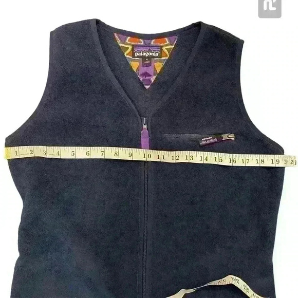 Patagonia limited edition synchilla vision quest  jumpsuit overalls navy Aztec - Picture 9 of 11